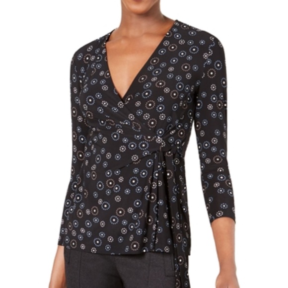 Wrap Top Blouse - Picture 1 of 7